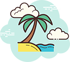 icon beach