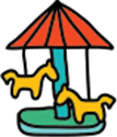 icon carousel for kids